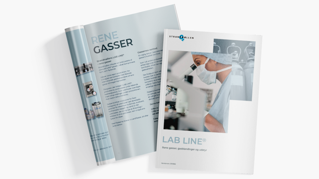 Brochure med LAB LINE
