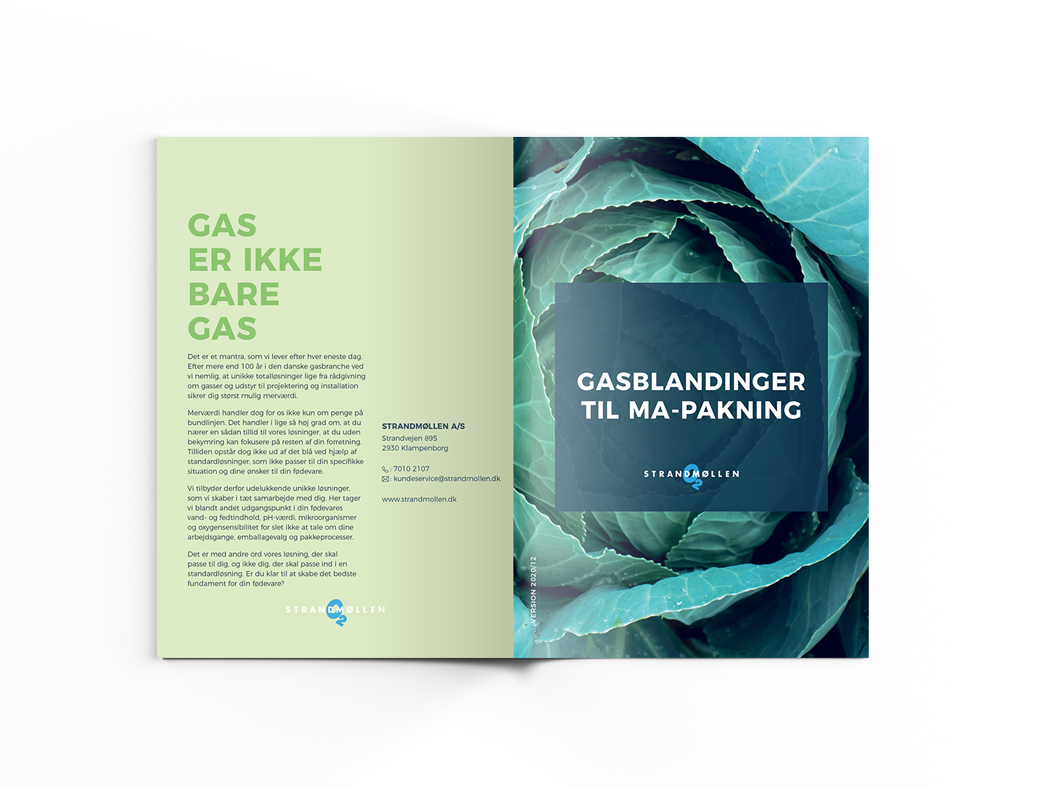 Brochure om gasblandinger til MA-pakning